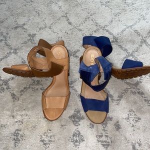 Size 9 Sorel wedge heals